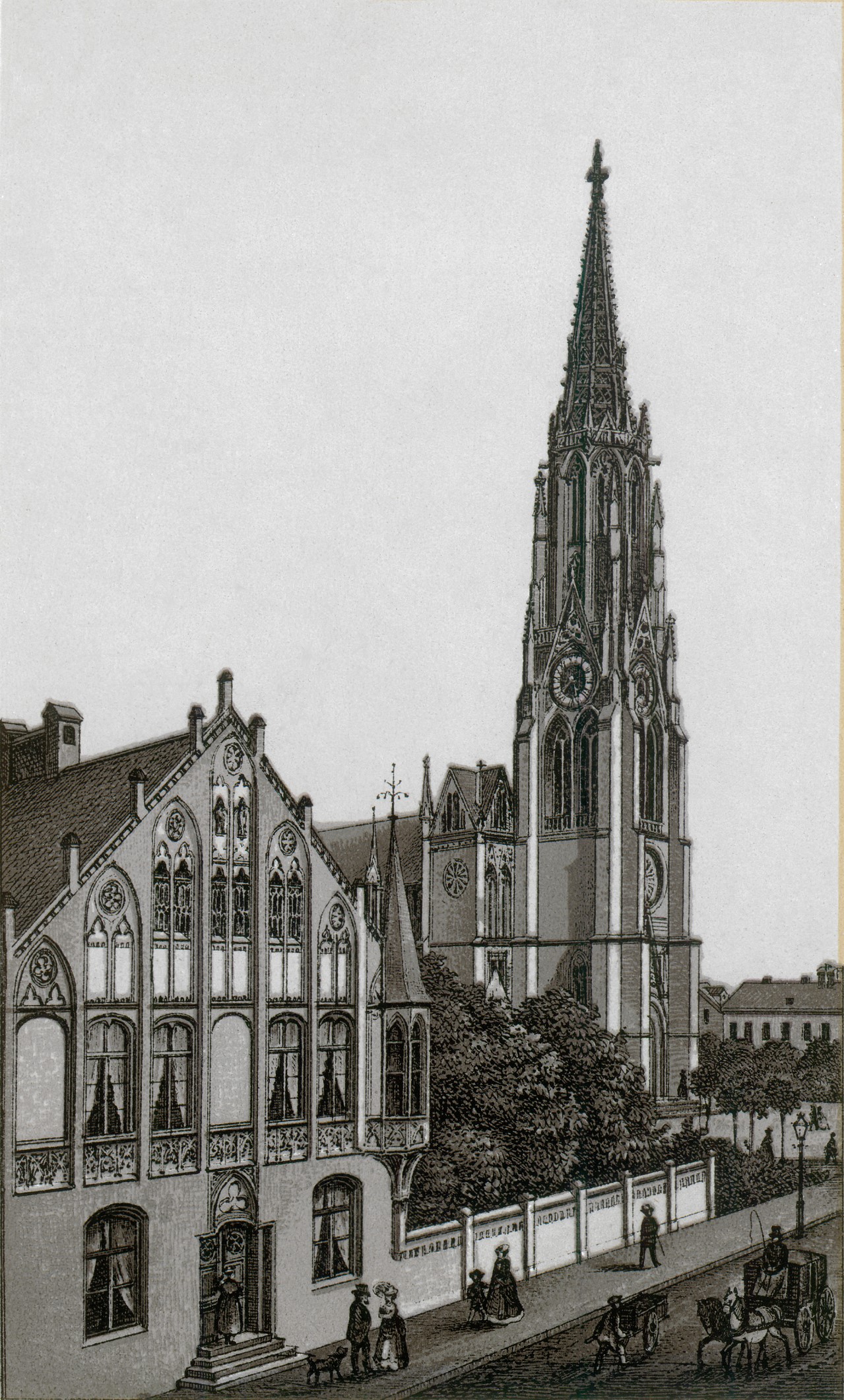 Stich 26 - Kirche in Bremerhaven