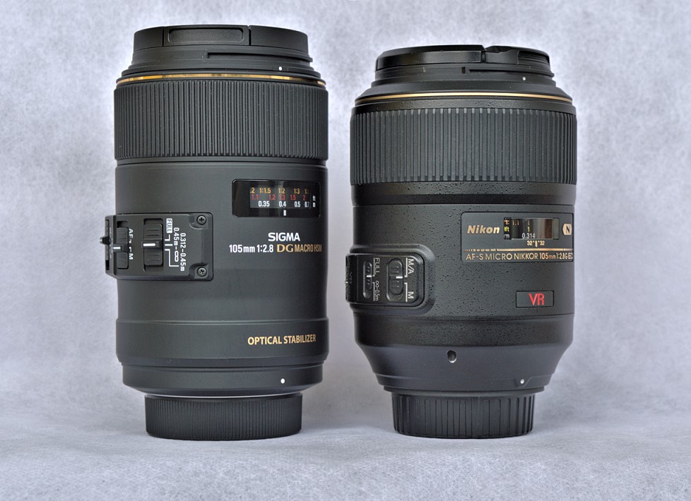 Sigma-und-Nikon-105er