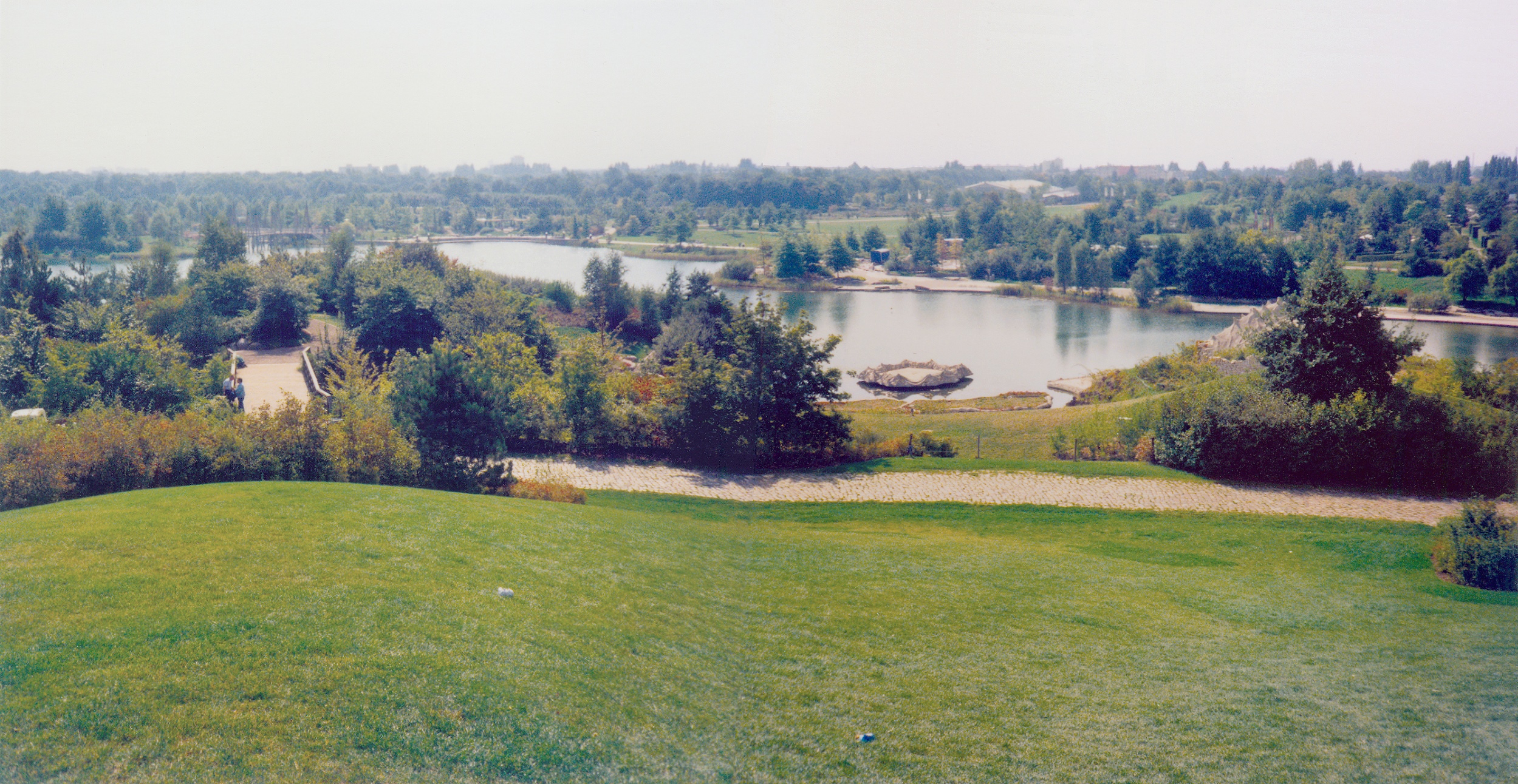 Britzer-Garten-1989, Seepanorama
