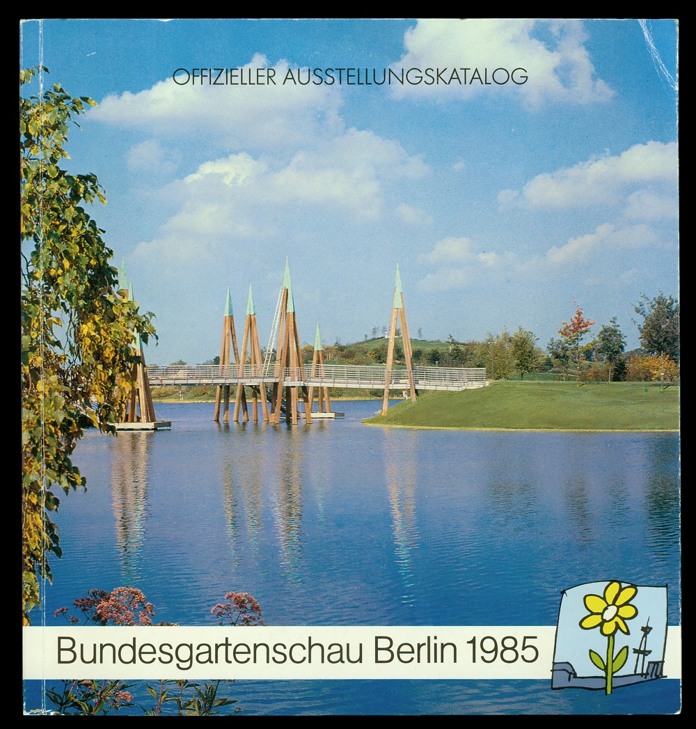 Bundesgartenschau-1985, Abbildung des Ausstellungskatalog des Jahres 1985
