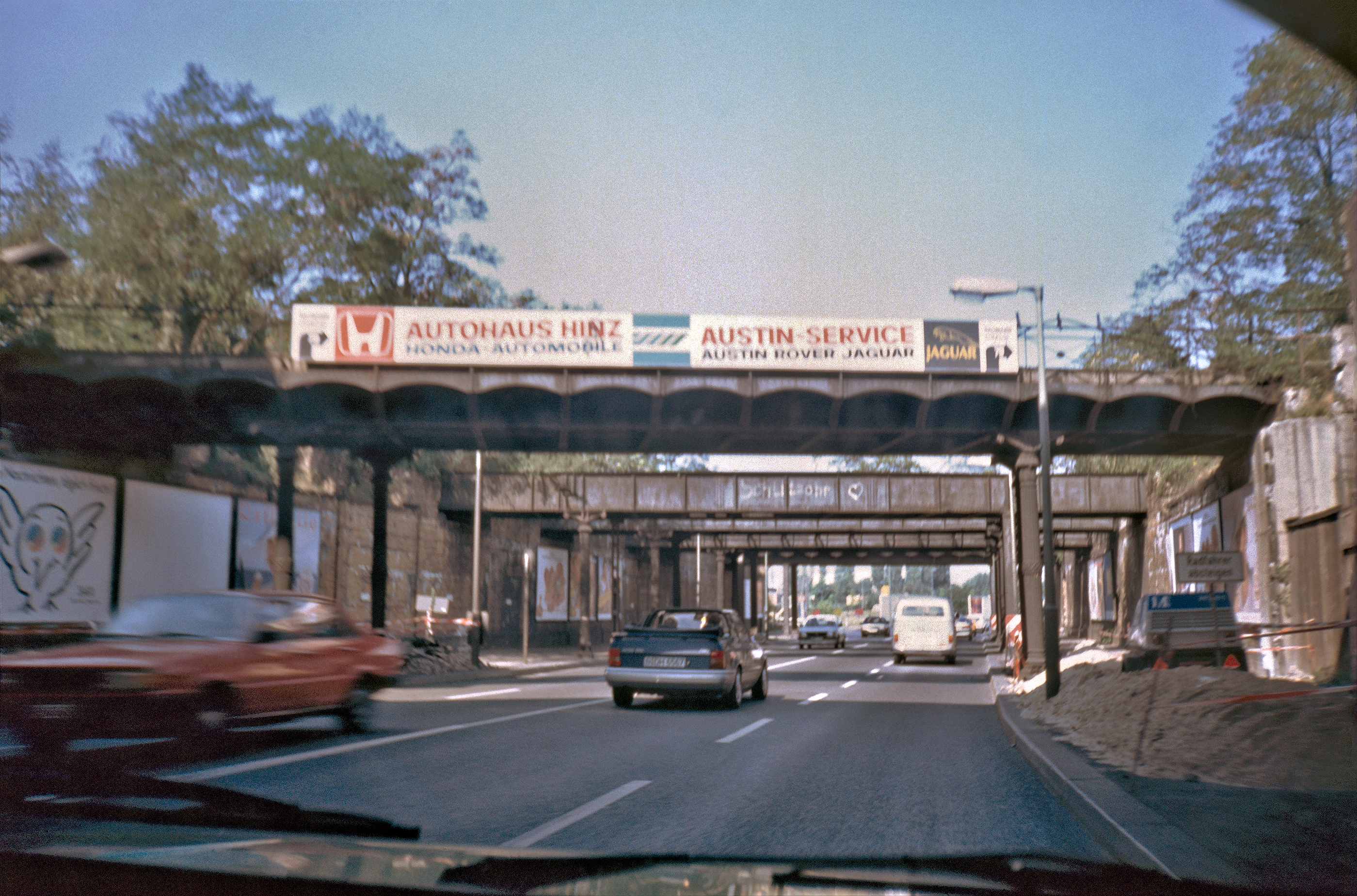 Sachsendamm, A100-Nadeloehr, Bruecken der Anhalter Bahn