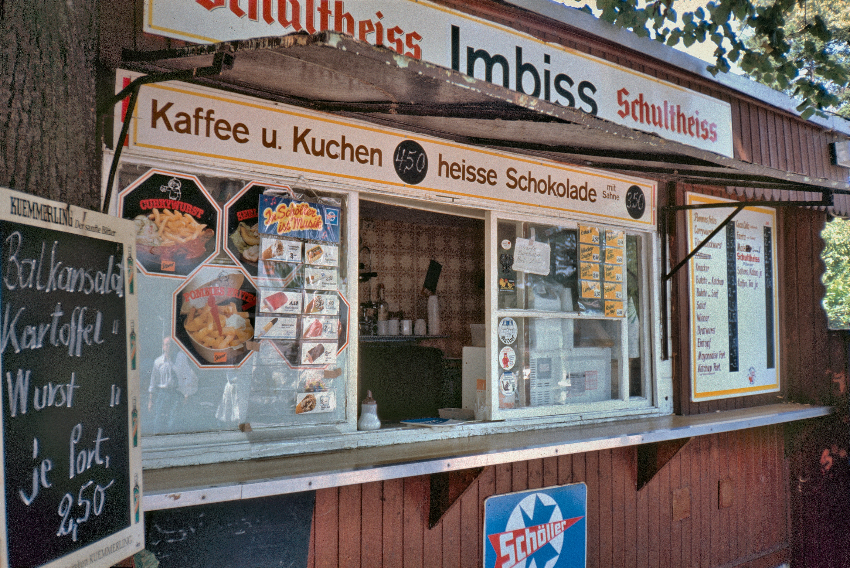 Berlin 1989, Imbiss in Kladow, Imchenallee