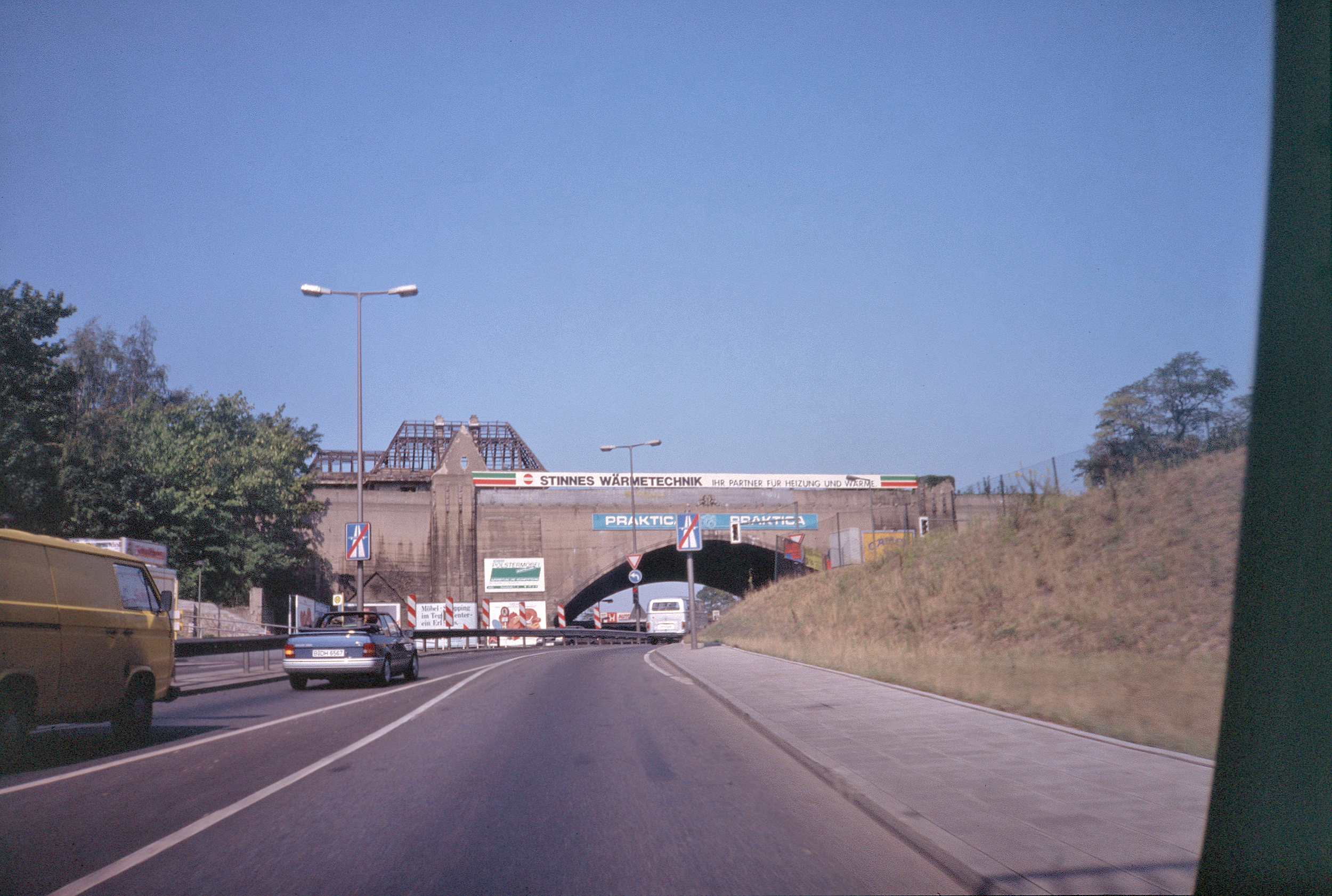 Sachsendamm, Bahnbruecke