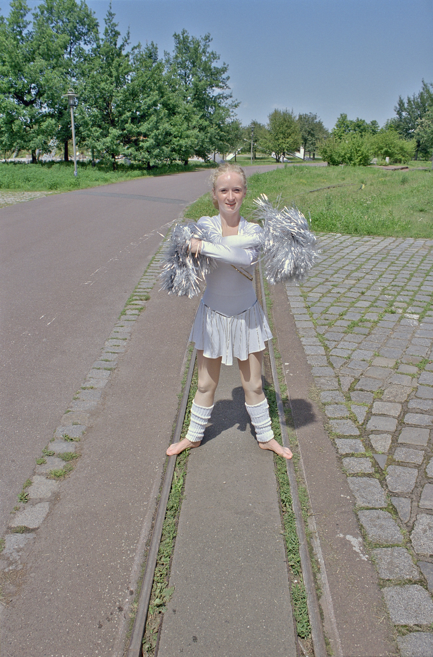 Britzer Garten, Parkbahngleise am Rohrbrunne