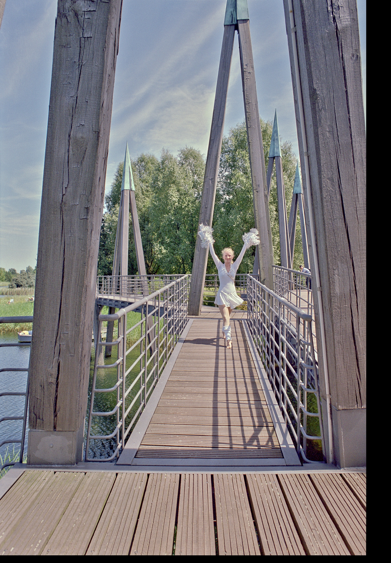 Britzer Garten, Rhizomatische Bruecke