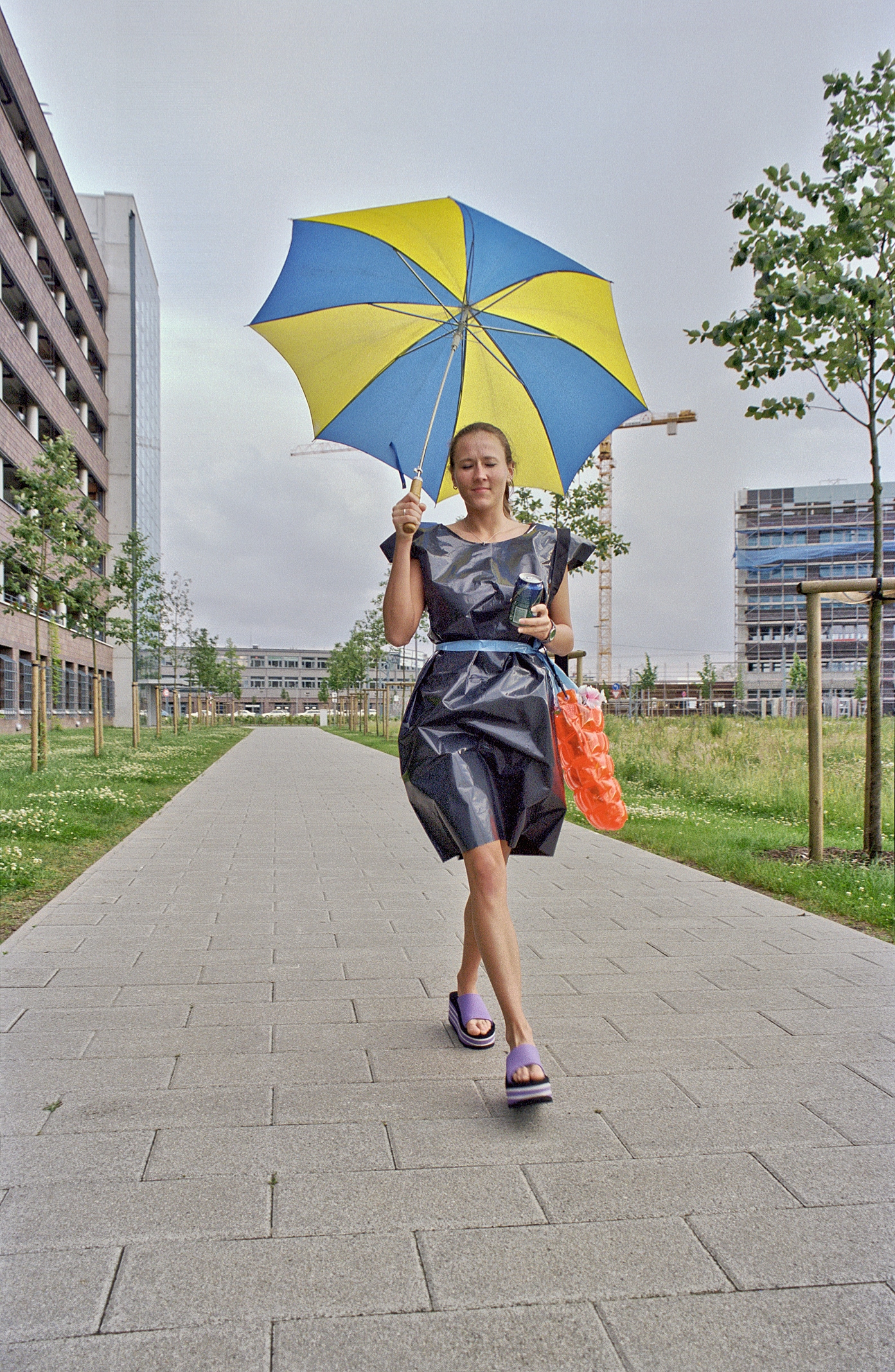 Flughafen-Bremen, Allee am Parkhaus an der Hermann-Koehl-Strasse