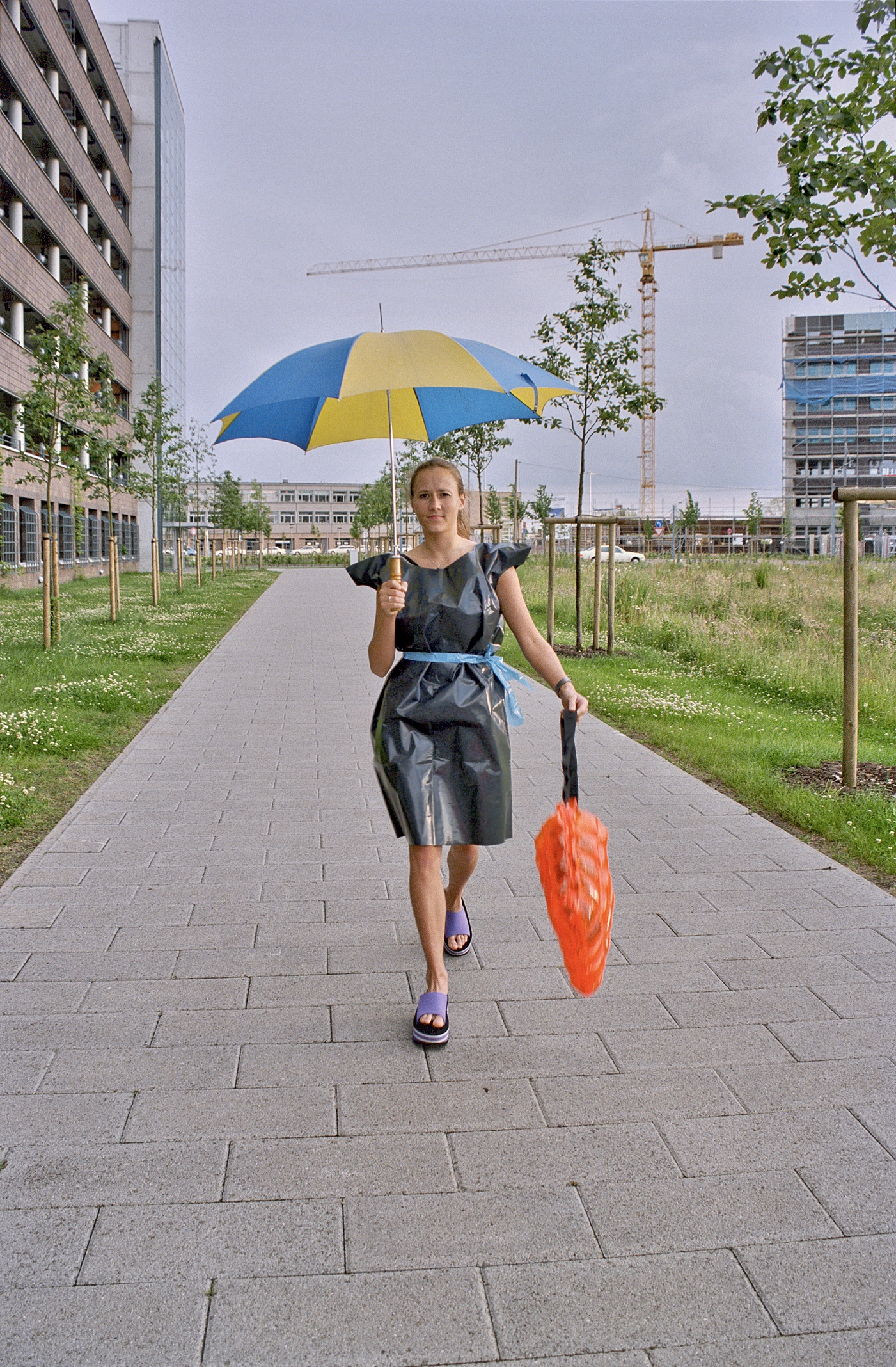 Flughafen-Bremen, Allee am Parkhaus an der Hermann-Koehl-Strasse