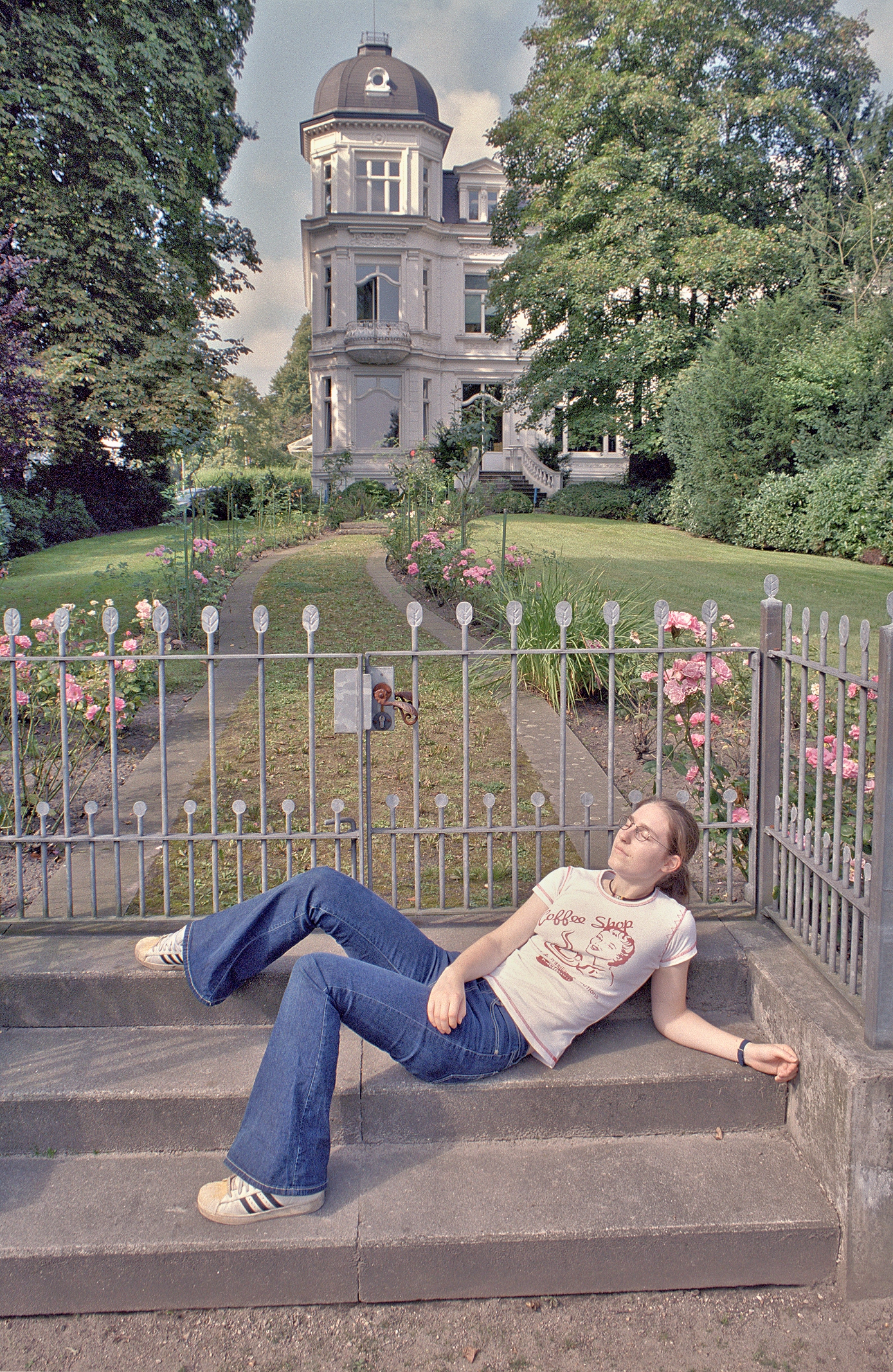 Hamburg, Aussenalster, Hoehe Sophienterrasse