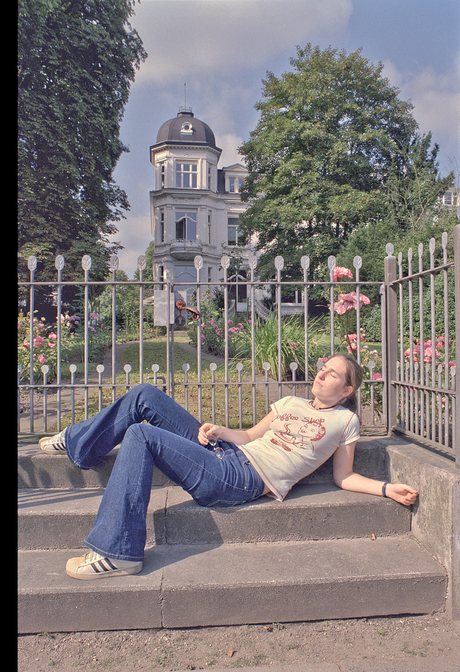 Villentreppe an den Alsterwiesen