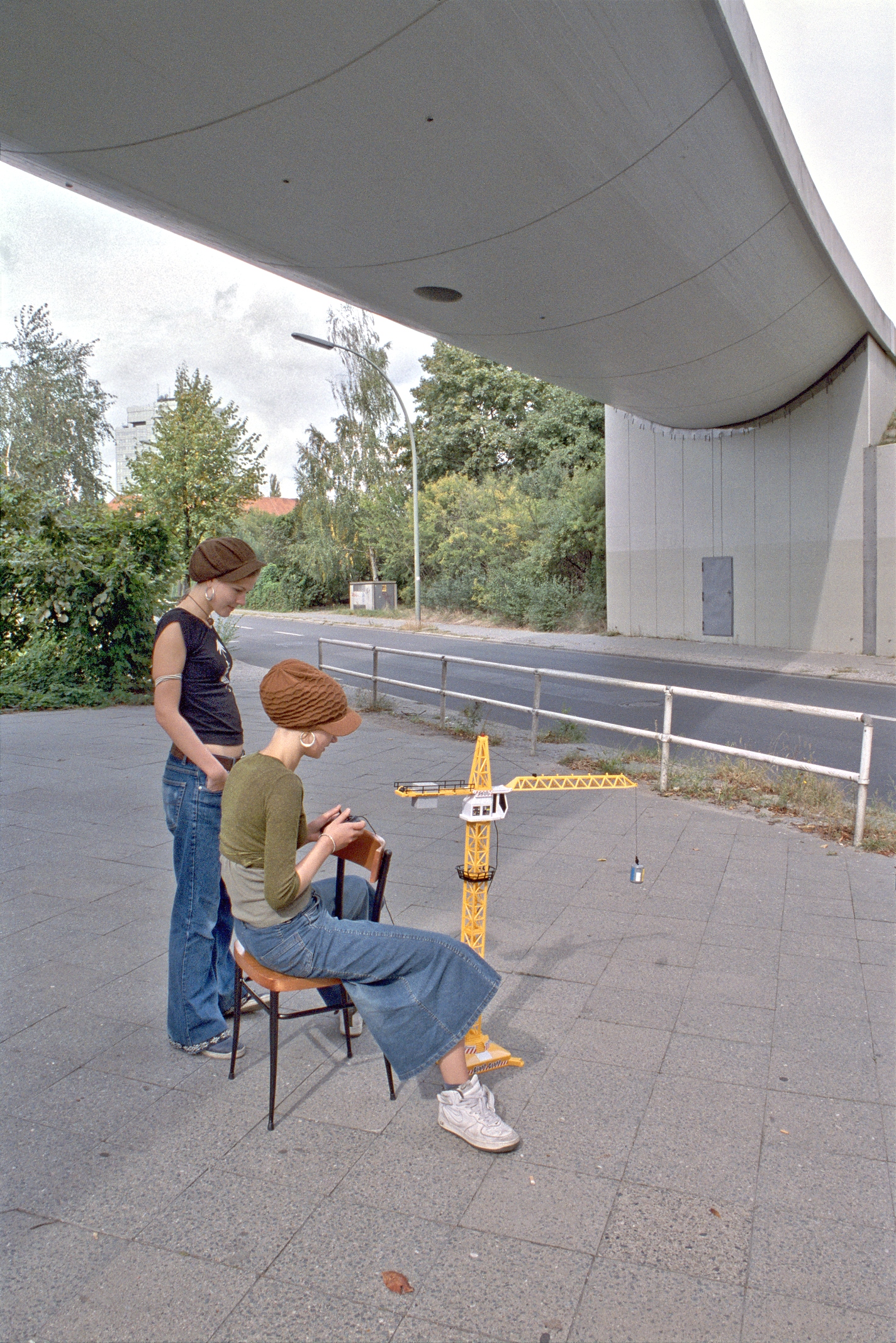 Rudolst�dter Strasse, beim Hohen Bogen