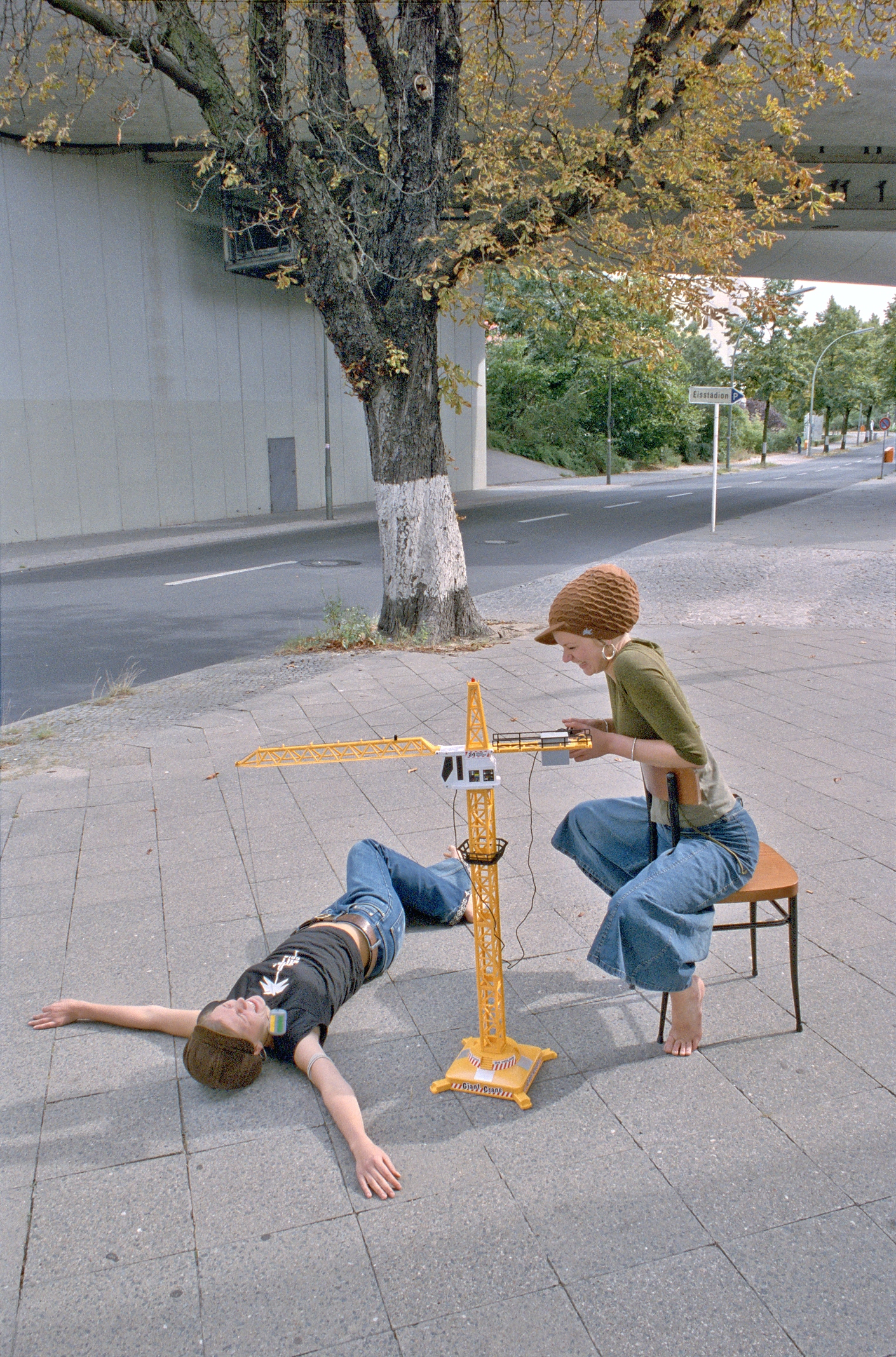 Rudolst�dter Strasse, beim Hohen Bogen
