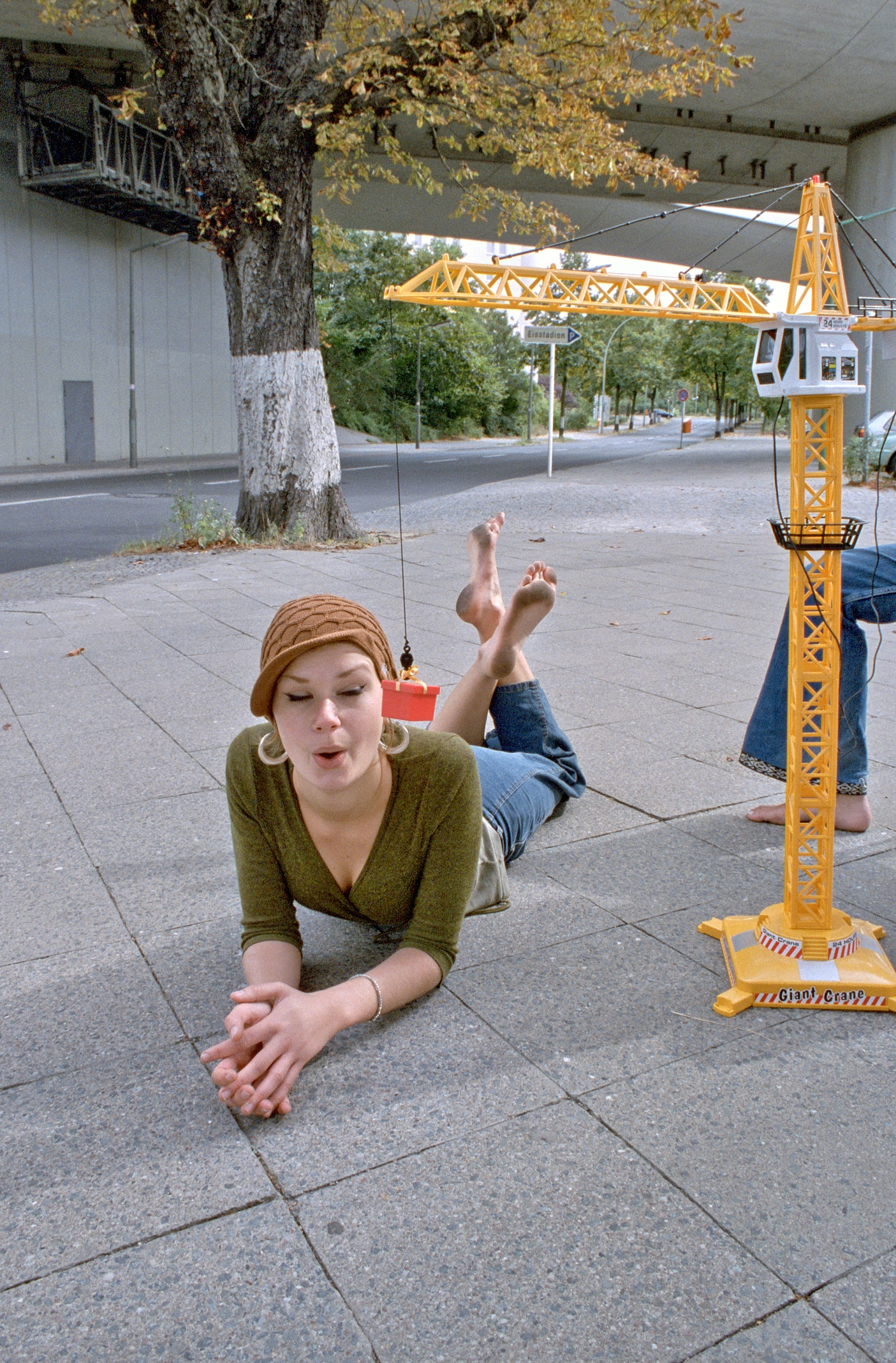 Rudolst�dter Strasse, beim Hohen Bogen