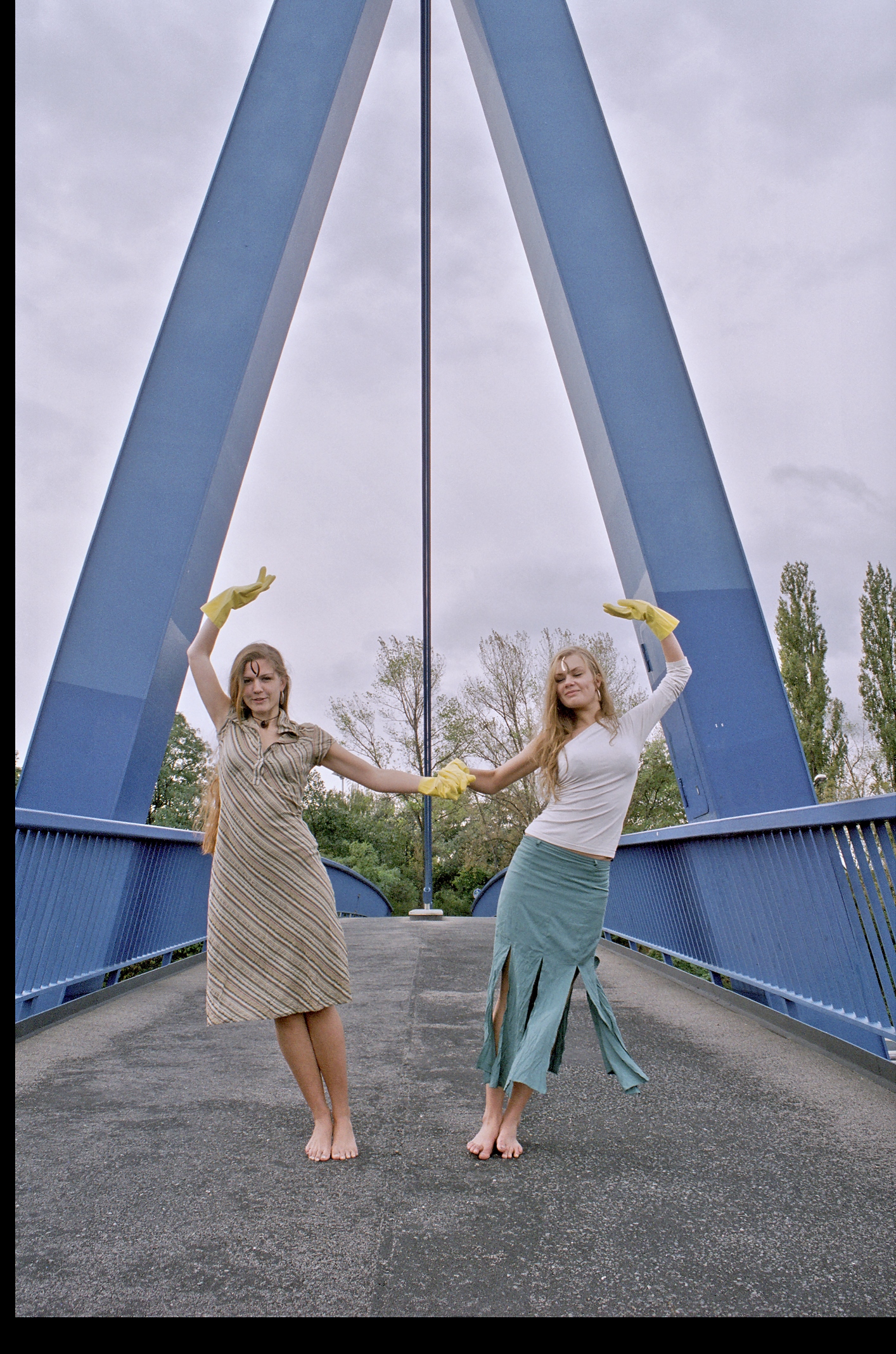 Hoher Bogen, A100, Br�ckenpfeiler