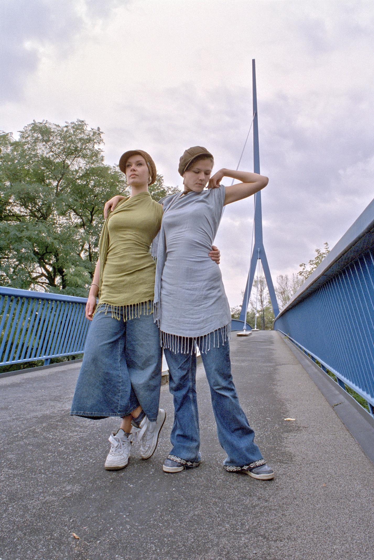 Fussgängerbrücke 'Hoher Bogen', Prinzessinnengruppe