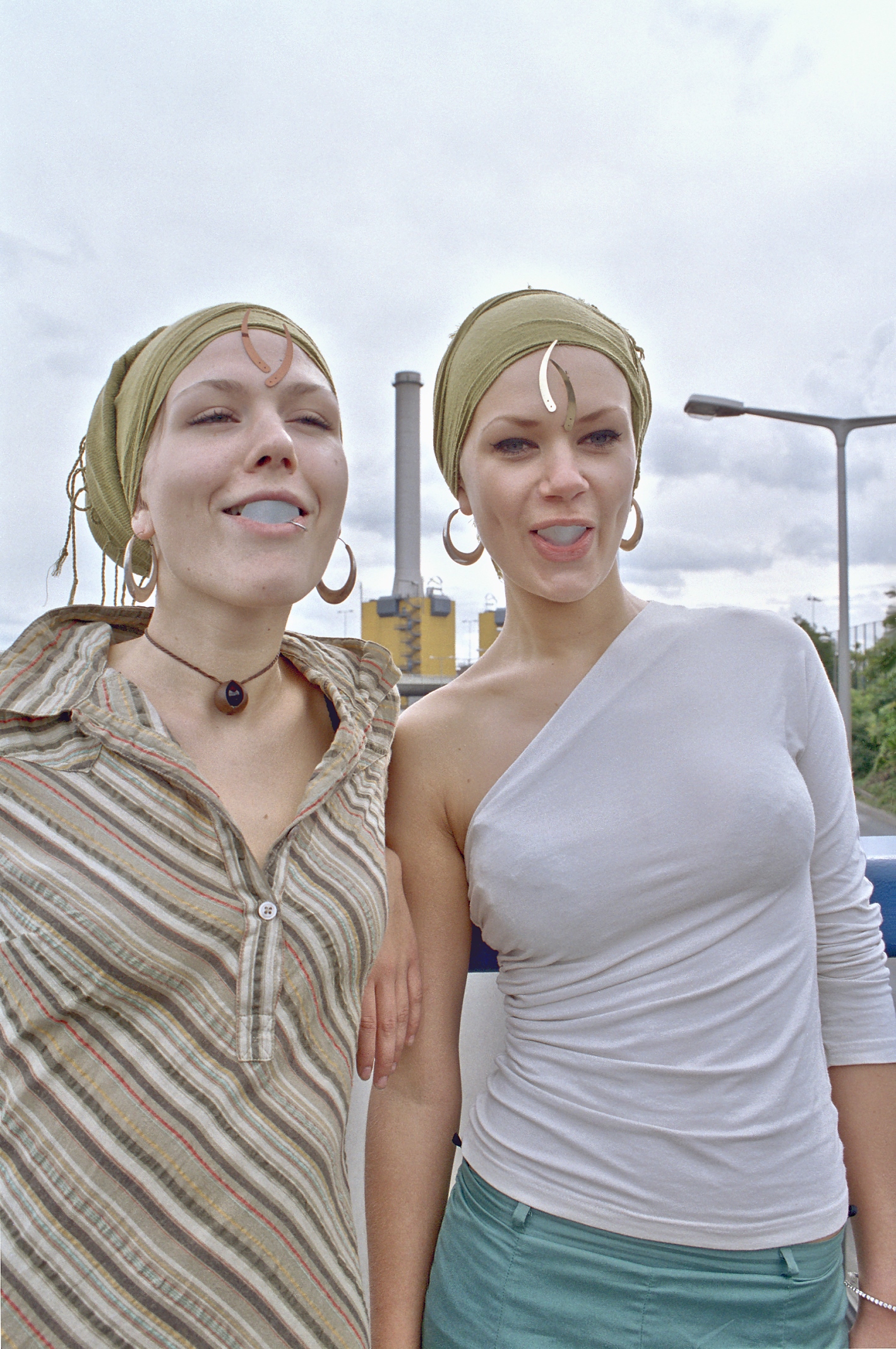 Fussg�ngerbr�cke 'Hoher Bogen', A100