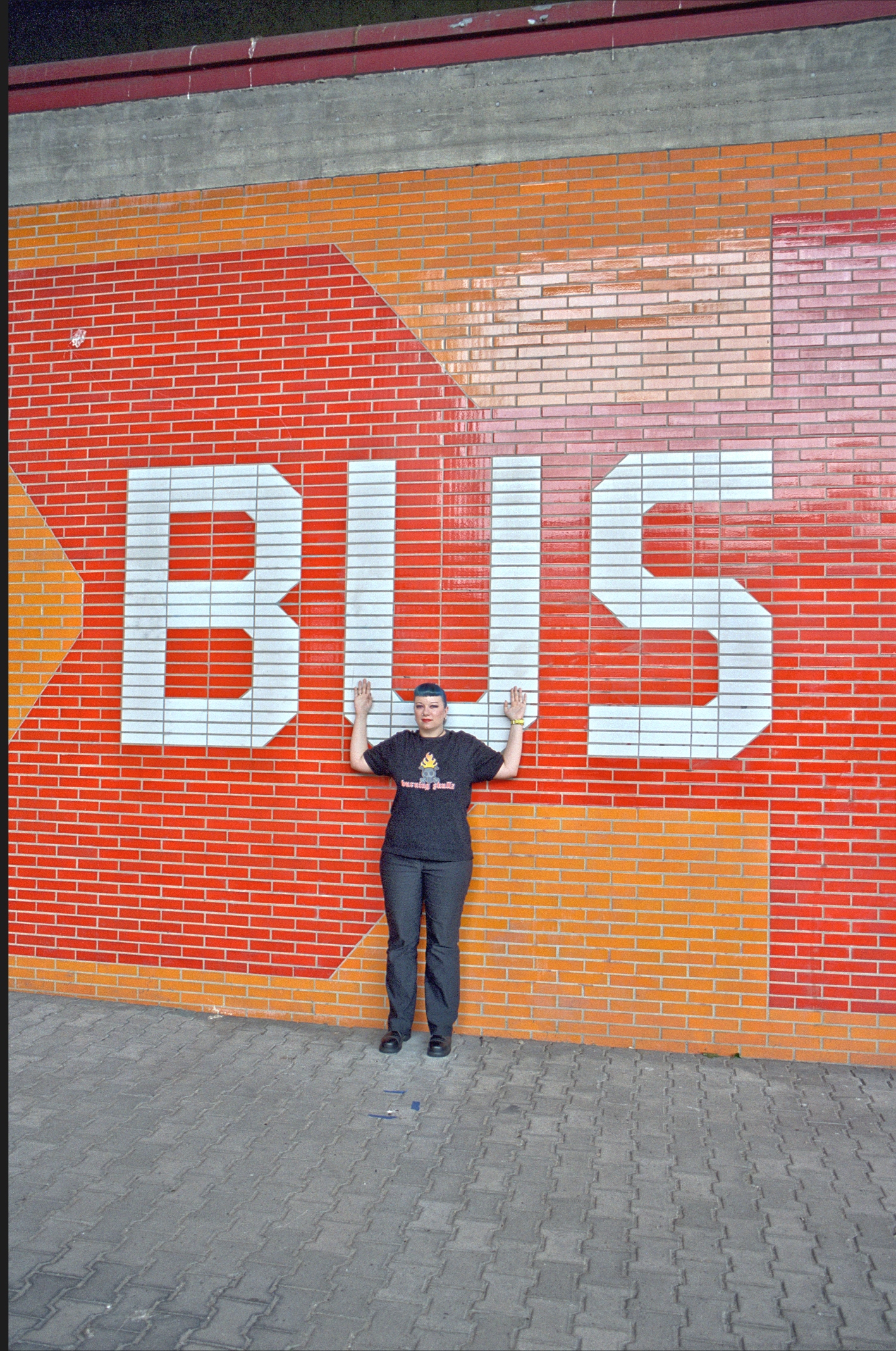 Jakob-Kaiser-Platz, Wandmosaik der Bus-Umsteigeanlage