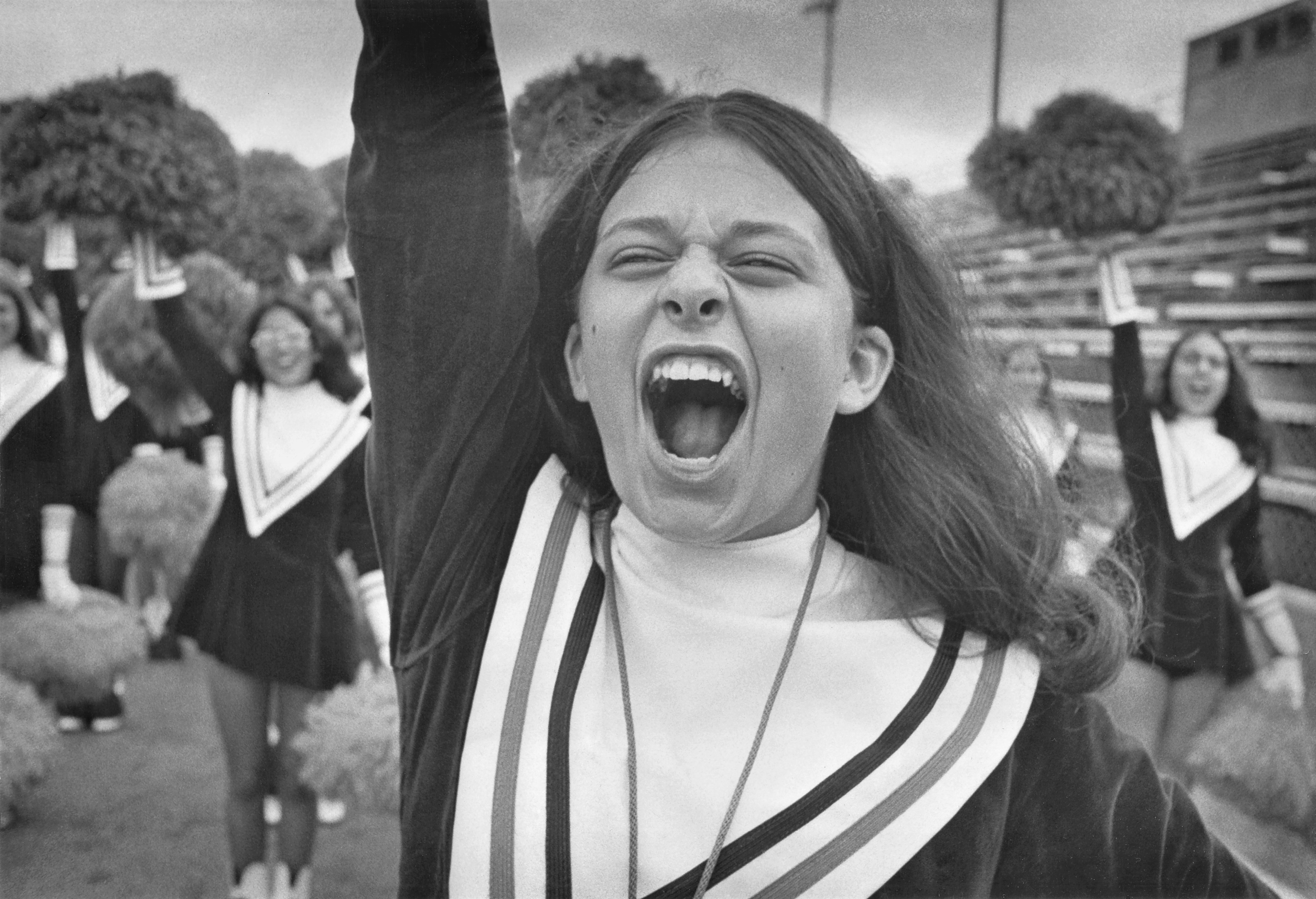 Cheerleader in spirit, 1974