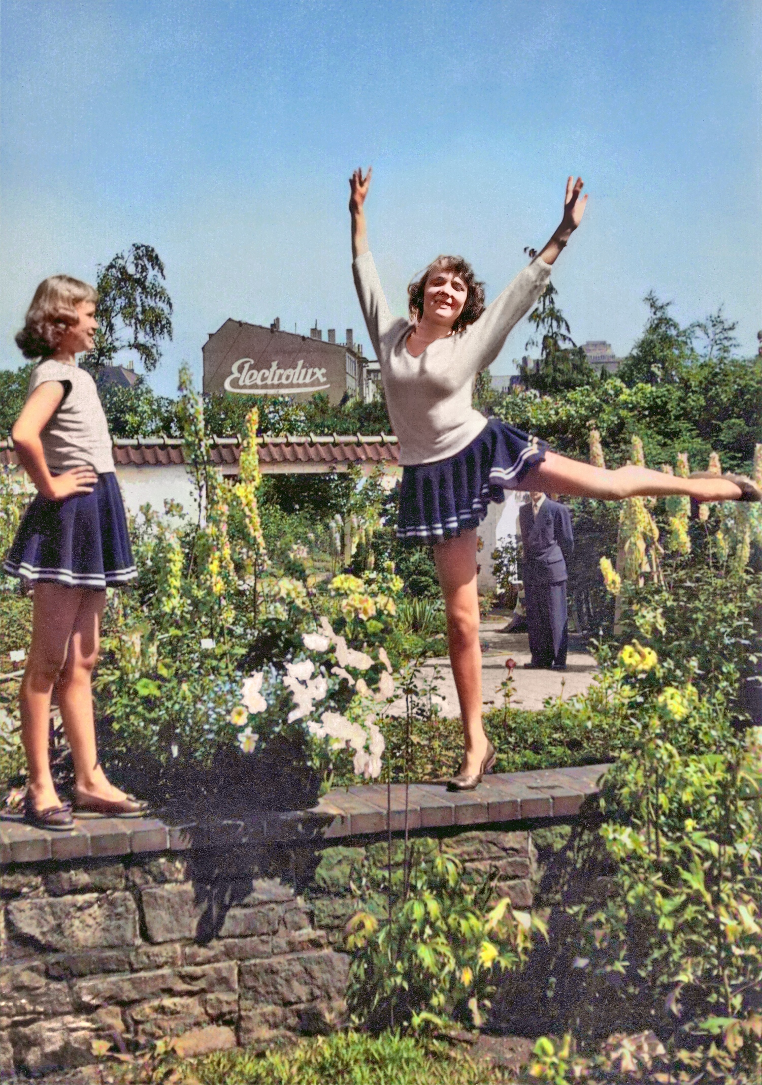 Fotosession in Planten und Blomen, Buergergaerten, Electrolux