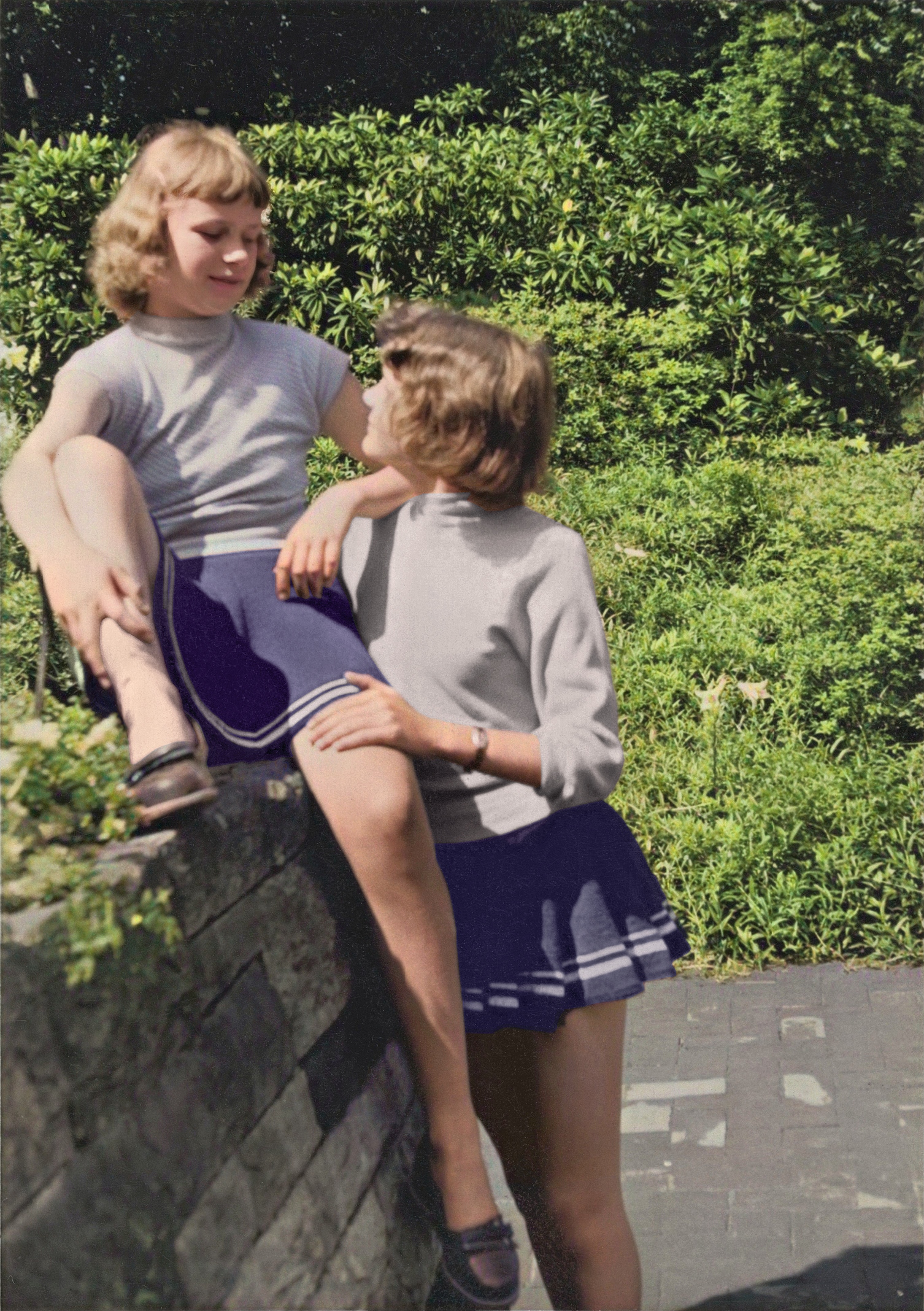 Fotosession in Planten und Blomen, Buergergaerten