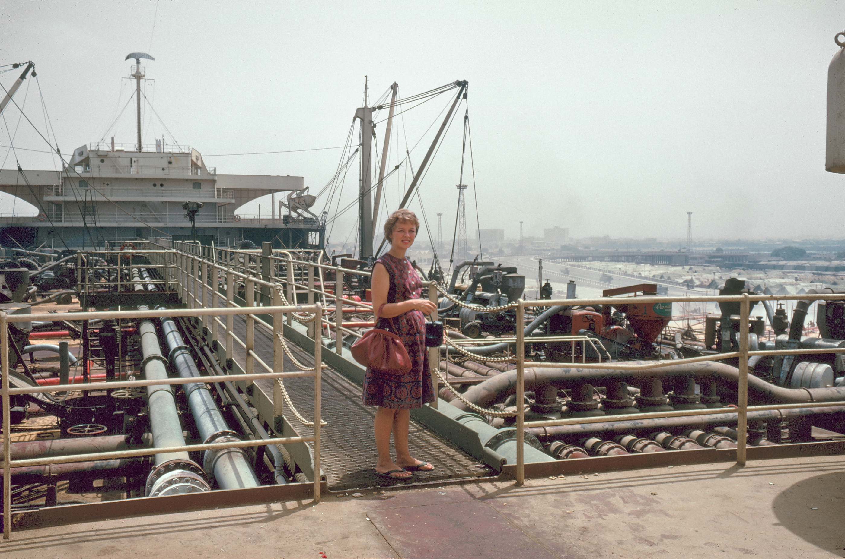 Auf dem Oeltanker in Pakistan, 1965