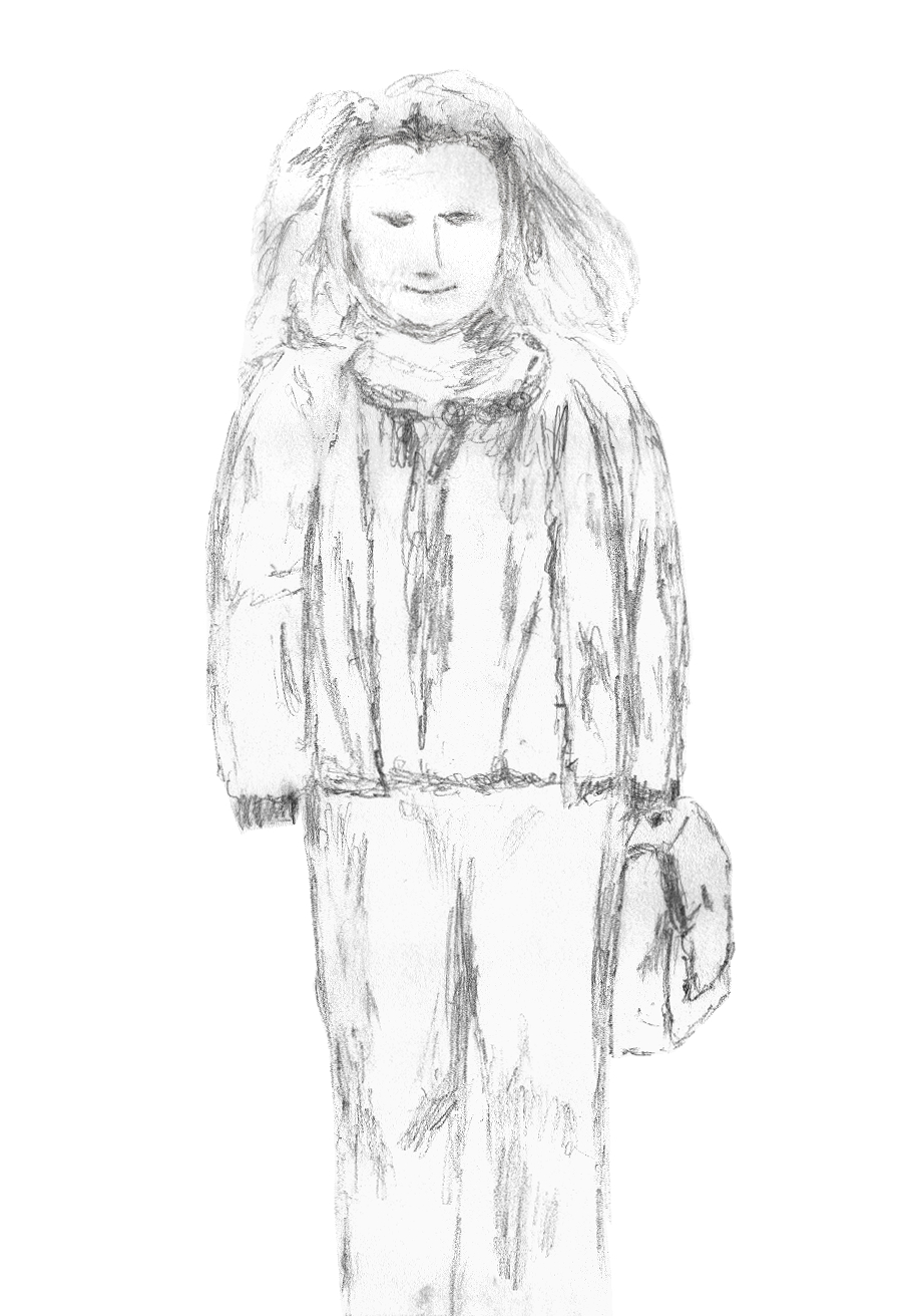 Schulhof, Pausenhofszene Schule an der Lothringer Strasse, 1989